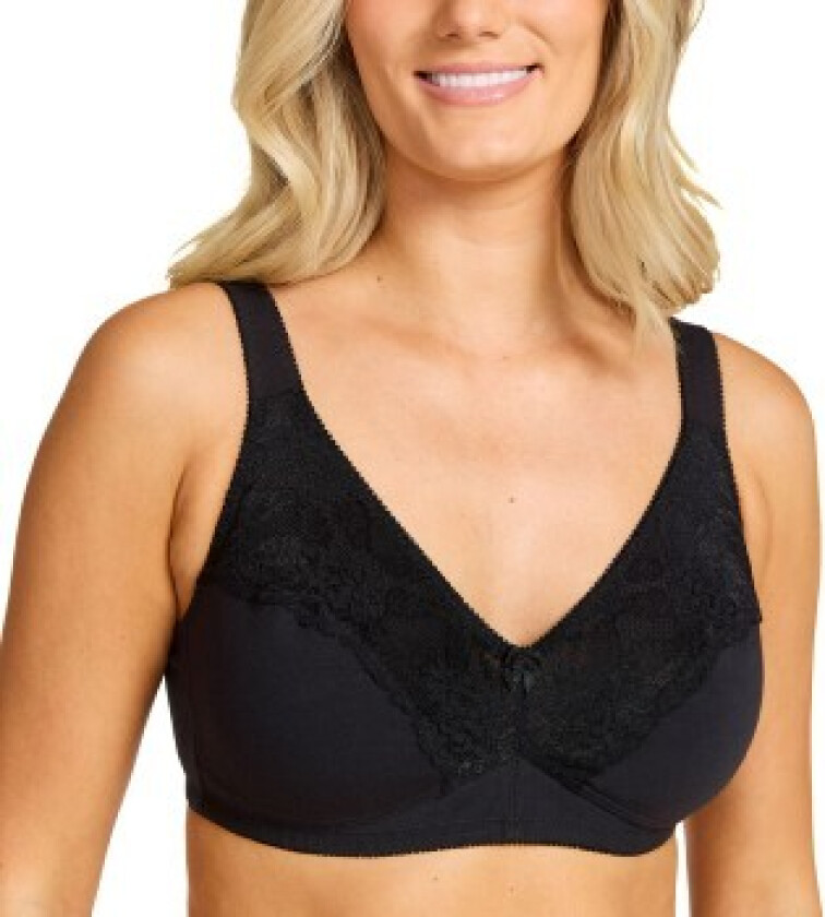 BH Felice Soft Bra Svart bomull A 100 Dame
