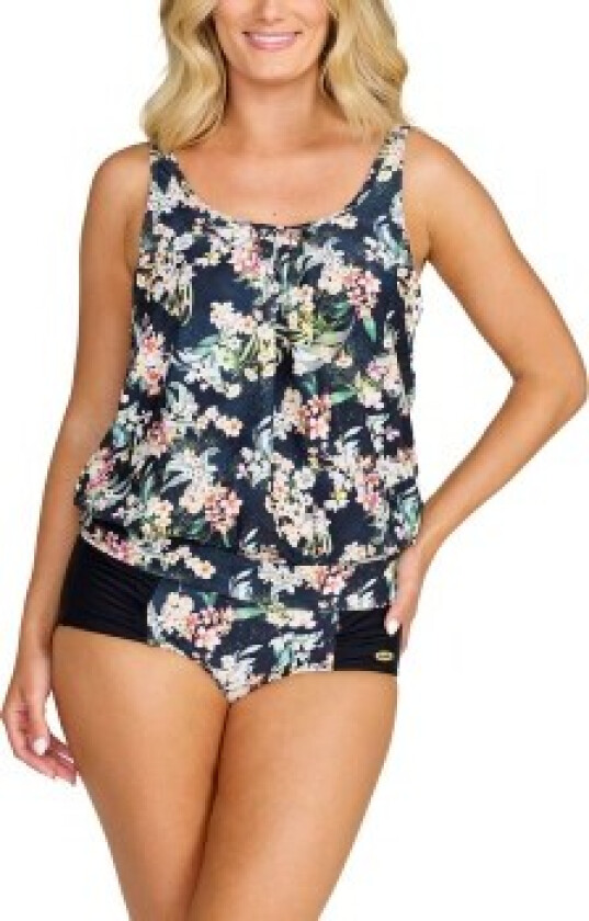 Cate Soft Tankini Top Svart 40 Dame