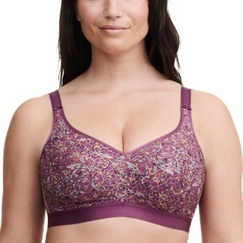 BH C Magnifique Wirefree Support Bra Printed lilla F 75 Dame
