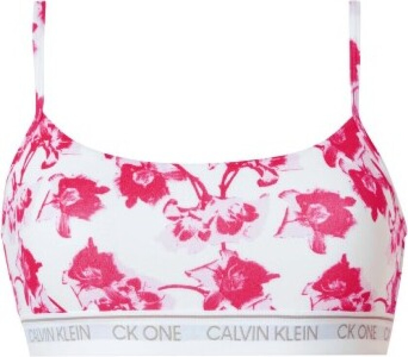 BH One Cotton Bralette Hvit Mønster Large Dame