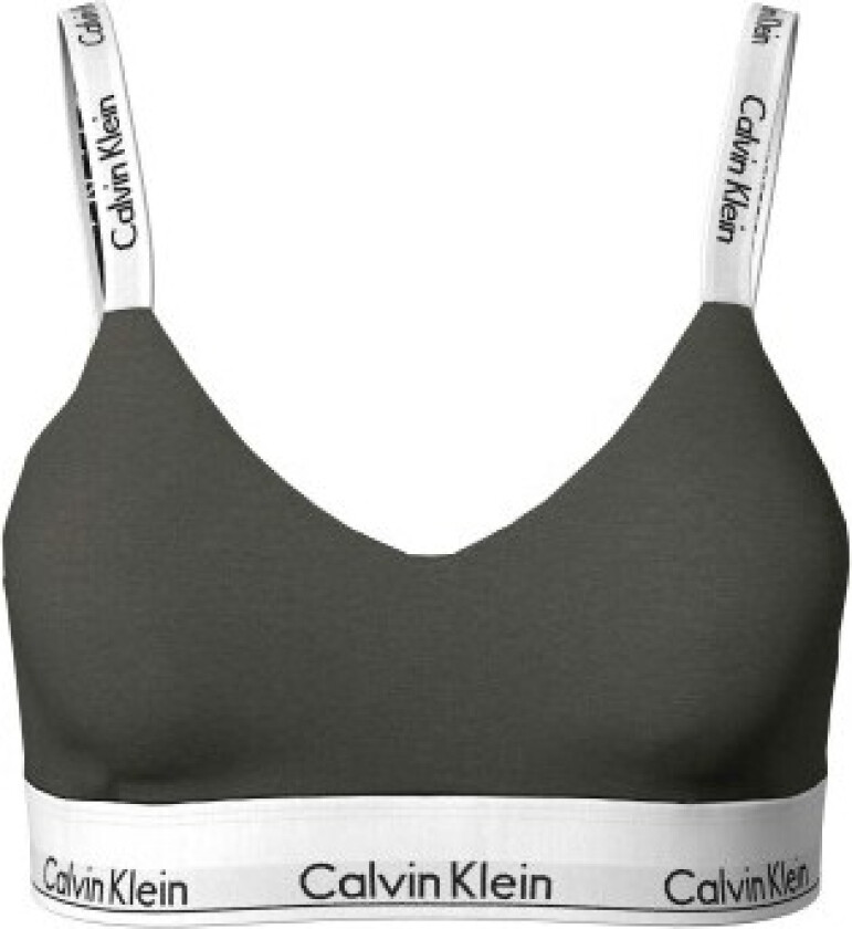 BH Modern Cotton Light Lined Bralette Oliven Medium Dame