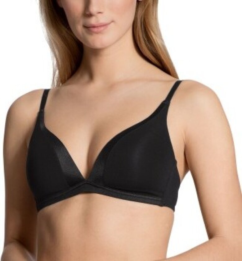 BH Cate Triangle Soft-Bra Svart bomull A 70 Dame