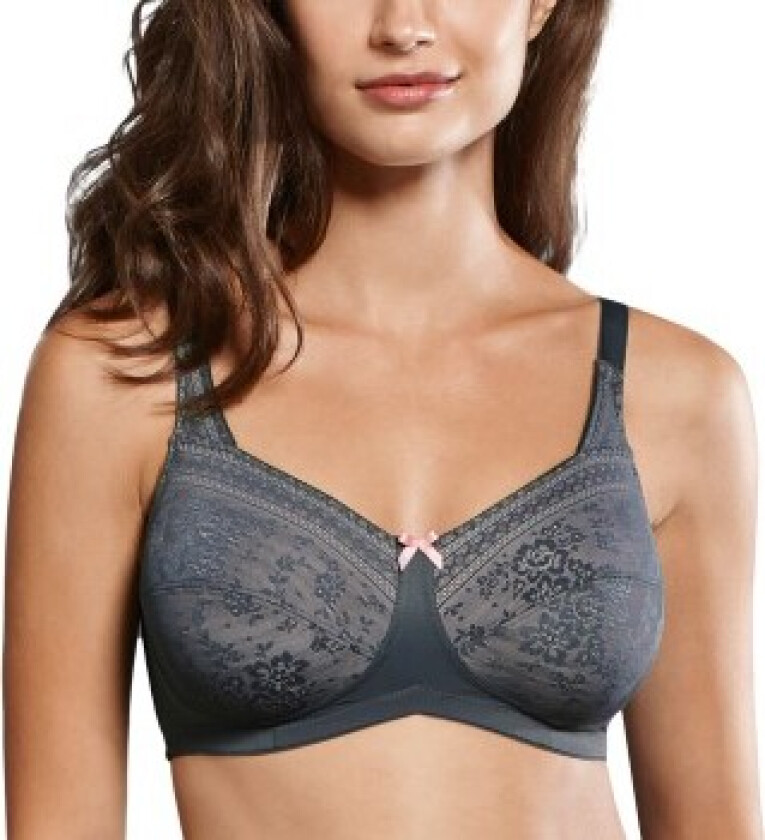 BH Fleur Wireless Mastectomy Bra Mørkgrå E 90 Dame