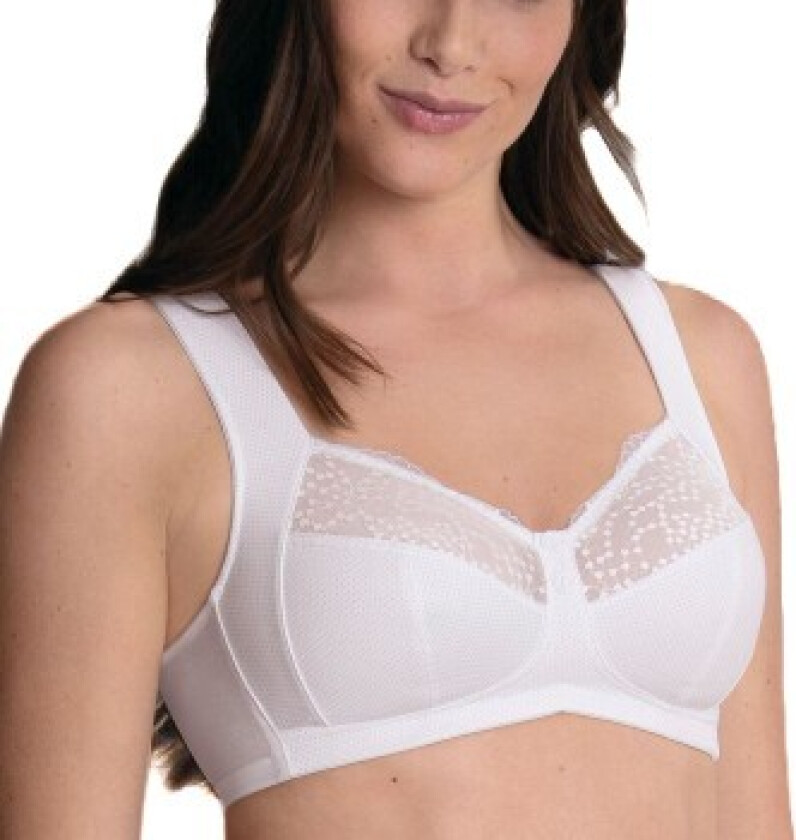 BH Orely Support Bra Hvit nylon C 80 Dame