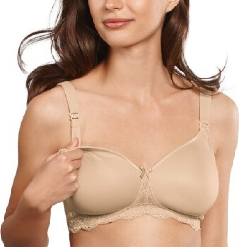 BH Miss Lovely Nursing Bra Beige E 95 Dame
