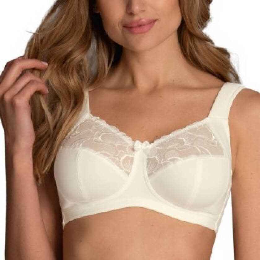 BH Lucia Comfort Soft Bra Benhvit C 90 Dame