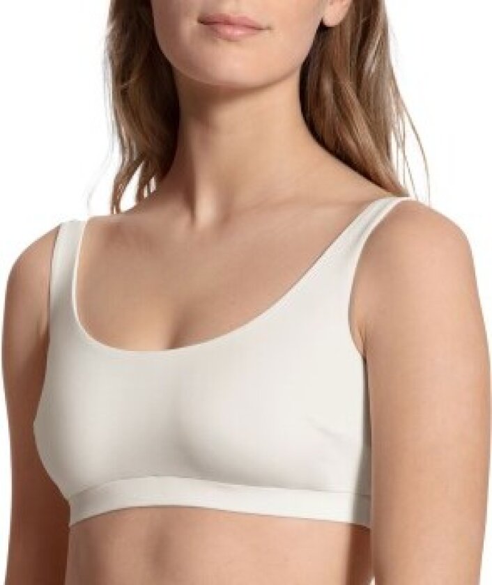 BH Natural Skin Soft Bra Hvit Large Dame