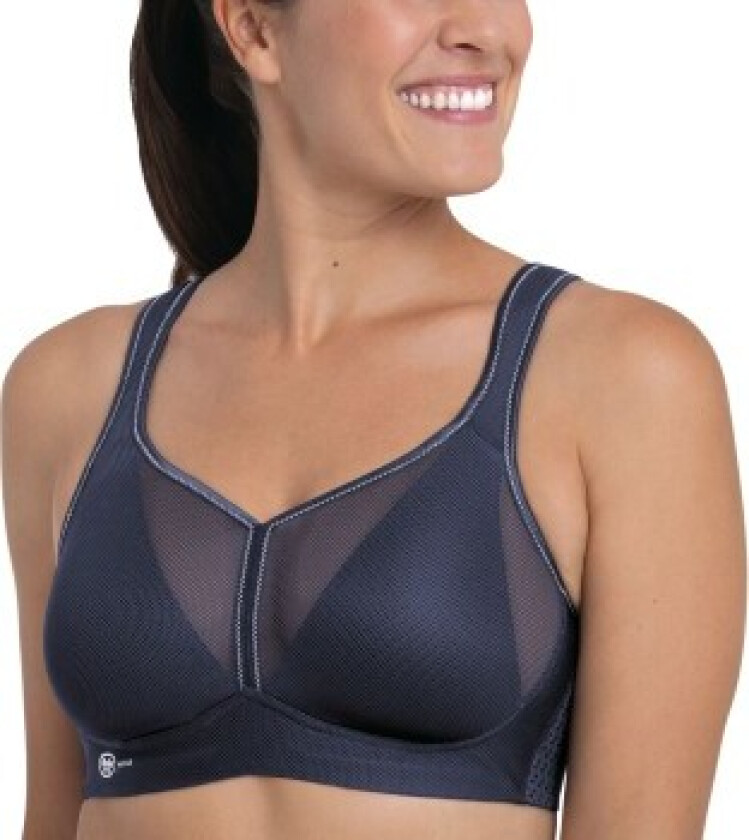 BH Active Air Control DeltaPad Sports Bra Marine D 80 Dame