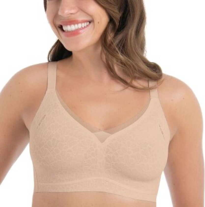 BH Essentials Smart Padded Lace Bralette Lysrosa Medium Dame