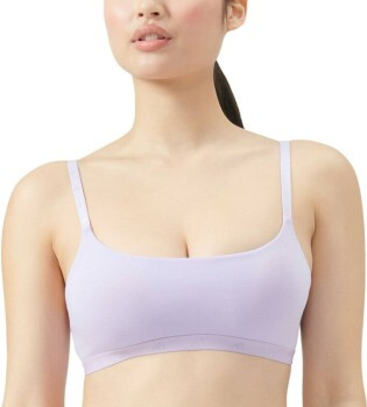 BH Sport Active Essentials Scoop Bralette Lyslilla bomull Small Dame