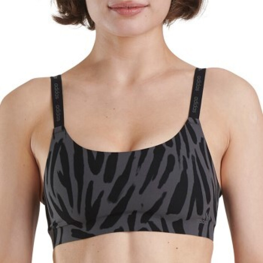 BH BOS Micro Cut Free Scoop Lounge Bra Zebra X-Large Dame