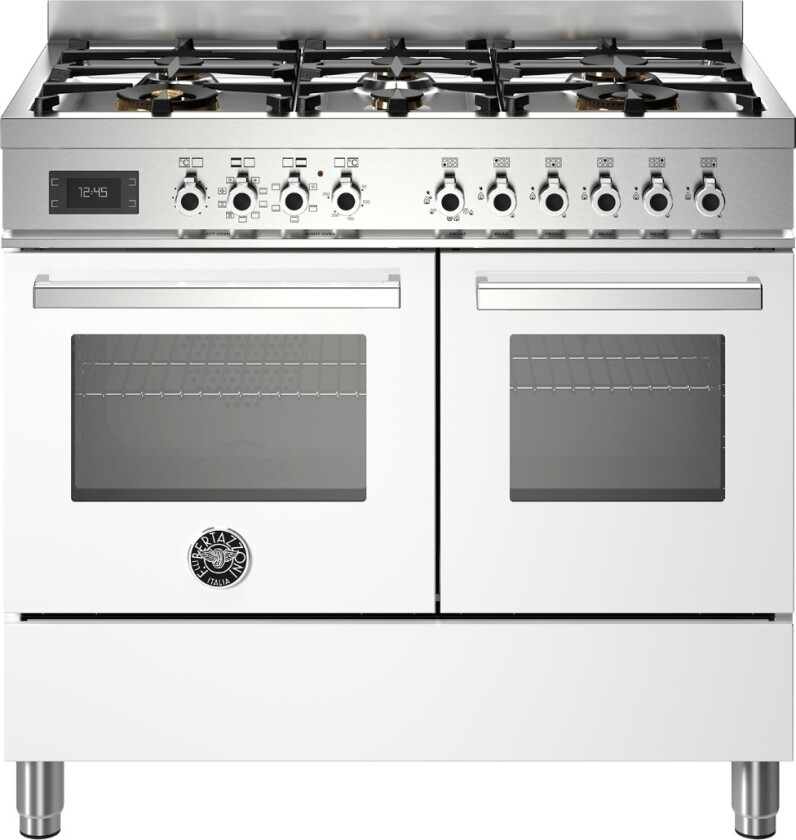 Professional Series PRO106L2EBIT gasskomfyr, hvit