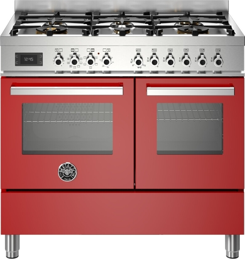 Professional Series PRO106L2EROT gasskomfyr, rød