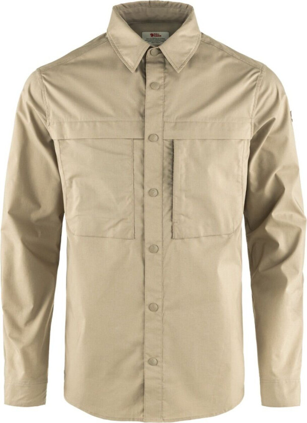 Abisko Trail Shirt Ls M Fossil XL