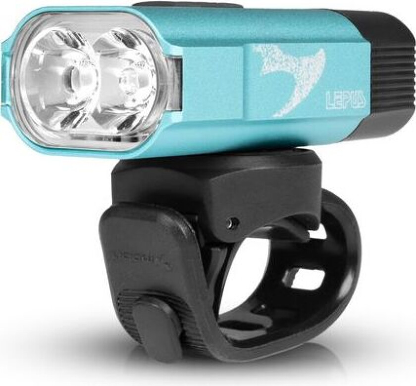 Sykkellykt Moon Lepus - 600 lm / Oppladbar, Turkis