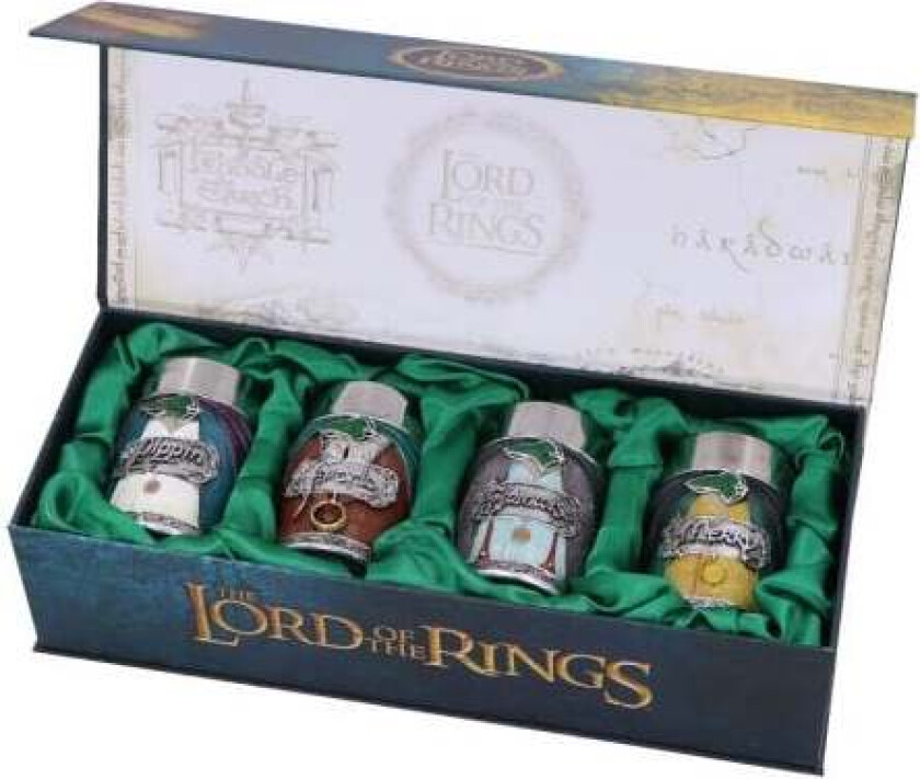 Lord of the Rings Hobbit Shot Glass Set