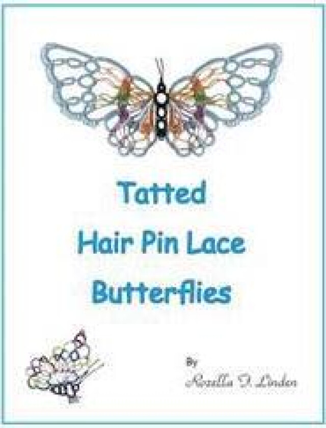 Tatted Hair Pin Lace Butterflies