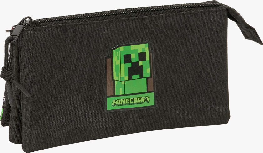 Trippelpennal, Svart - Pennal - Polyester