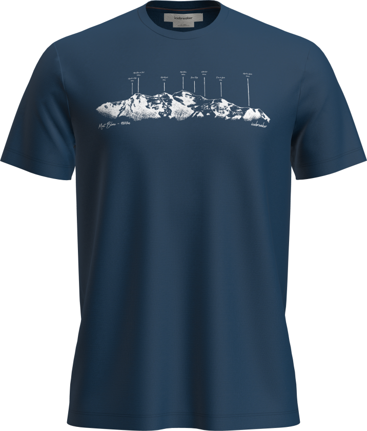 Men's Merino 150 Tech Lite Ss Tee The Peaks Atlantis