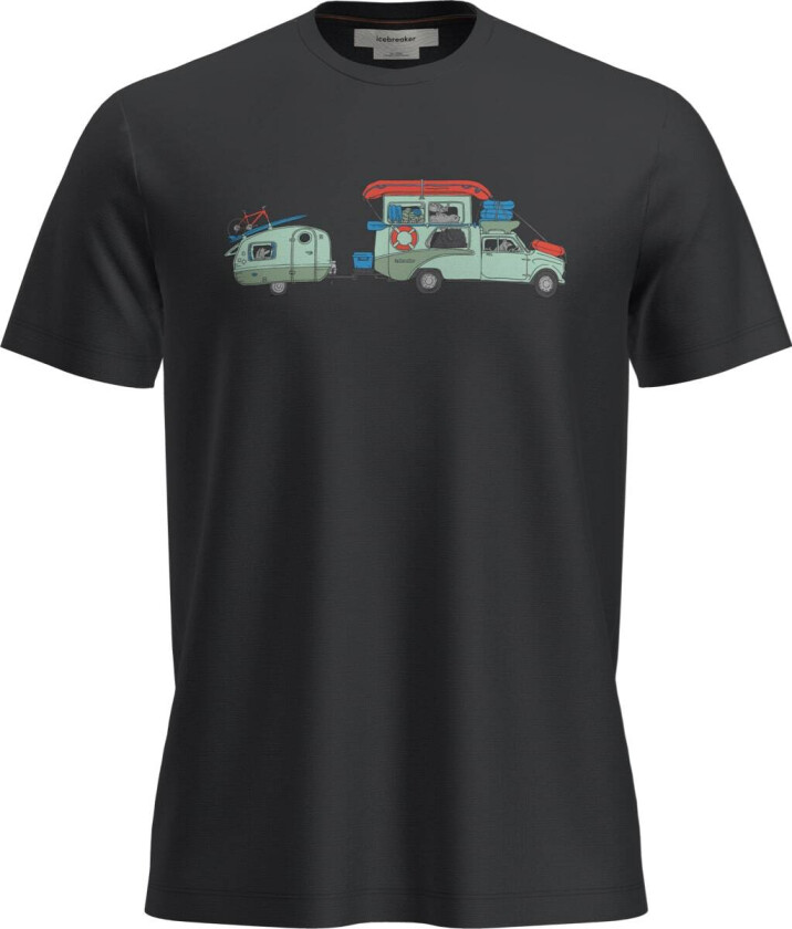 Men's Merino 150 Tech Lite Ss Tee Transportage Black