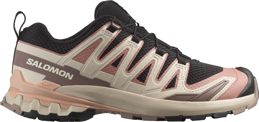 Women's XA Pro 3D V9 Black/Burlwood/Mahogany Rose