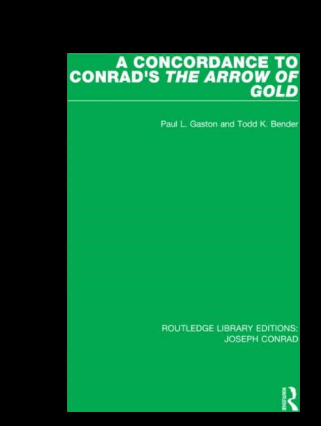 A Concordance to Conrad's The Arrow of Gold