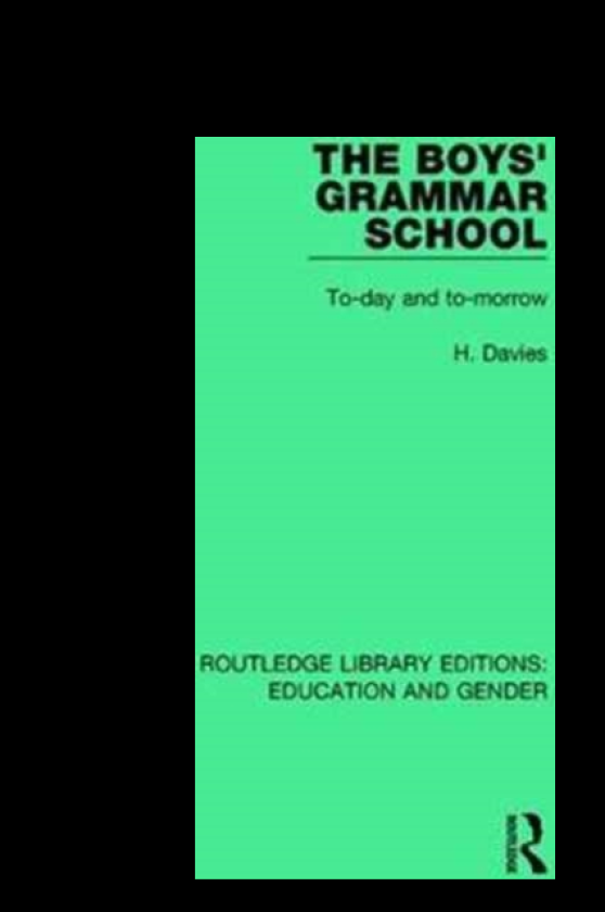 The Boys' Grammar School Today and Tomorrow