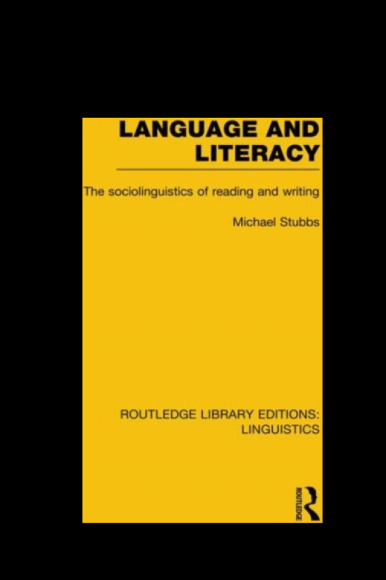 Language and Literacy (RLE Linguistics C: Applied Linguistics) The Sociolinguistics of Reading and Writing