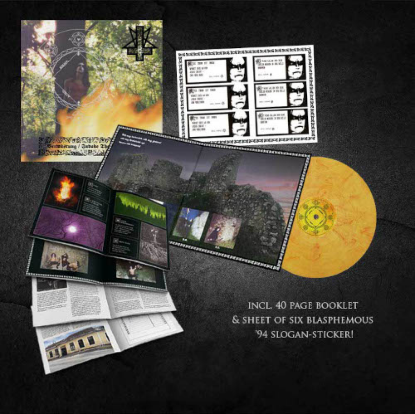 Abigor Verwüstung / Invoke The Dark Age LP/Vinyl