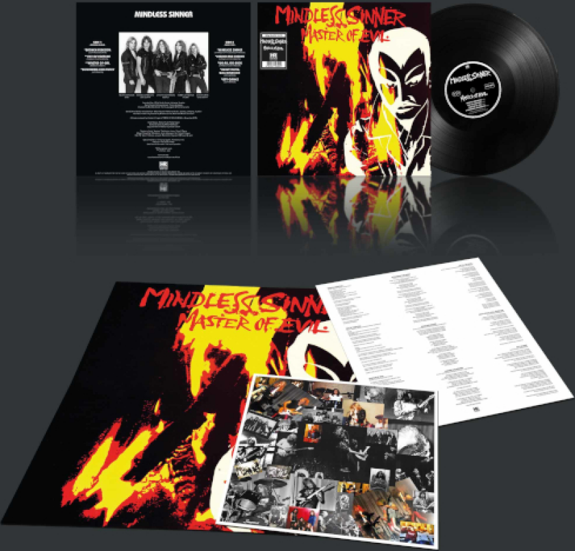 Mindless Sinner Master of Evil LP/Vinyl