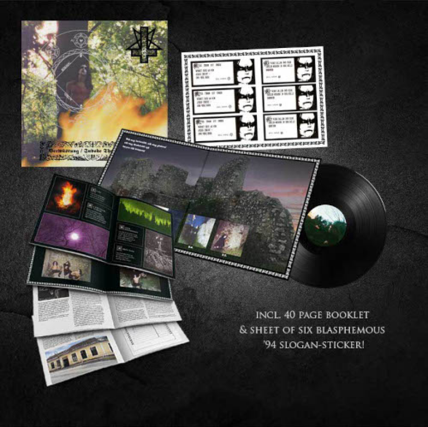 Abigor Verwüstung / Invoke The Dark Age LP/Vinyl