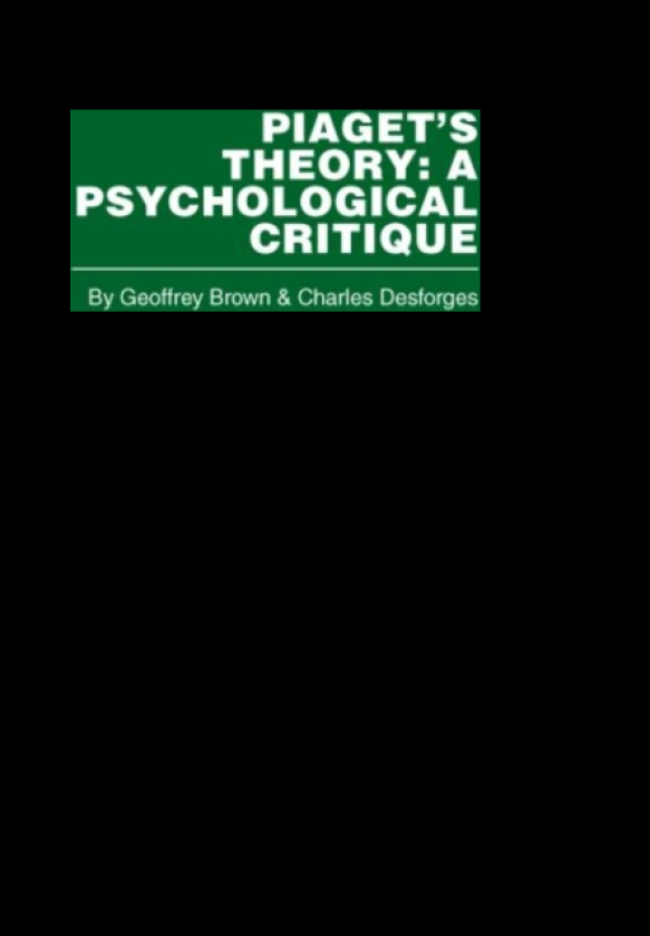 Piaget's Theory