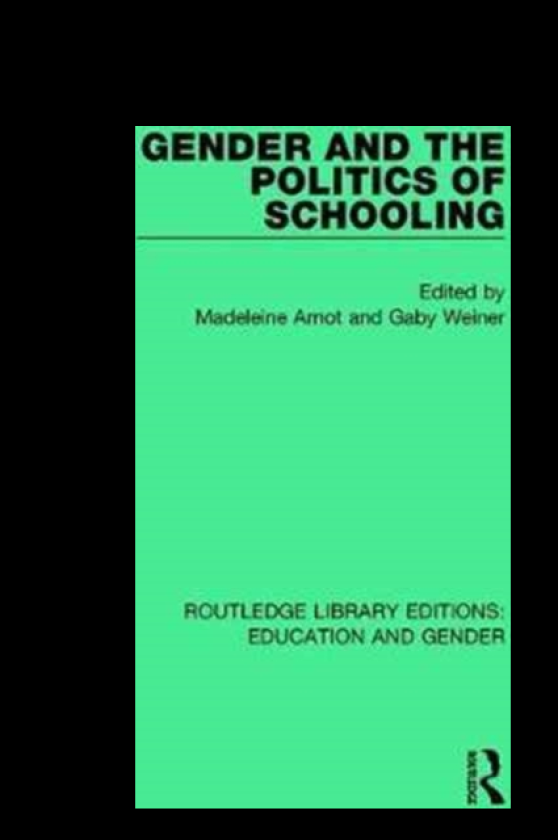 Gender and the Politics of Schooling