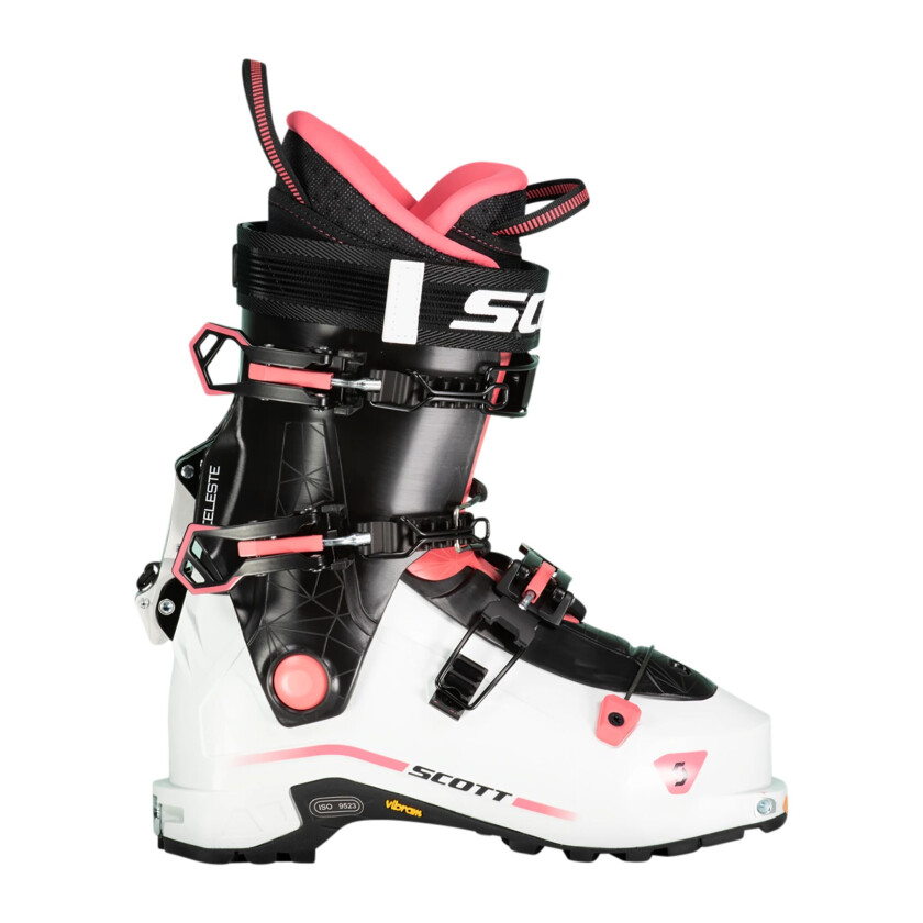 Scott Touring Boots Celeste W 22/23, toppturstøvel dame White_Pink