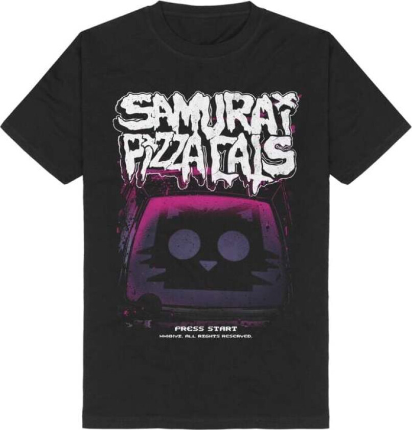 T-skjorte - Press Start Cover - S til 3XL - Herrer - svart