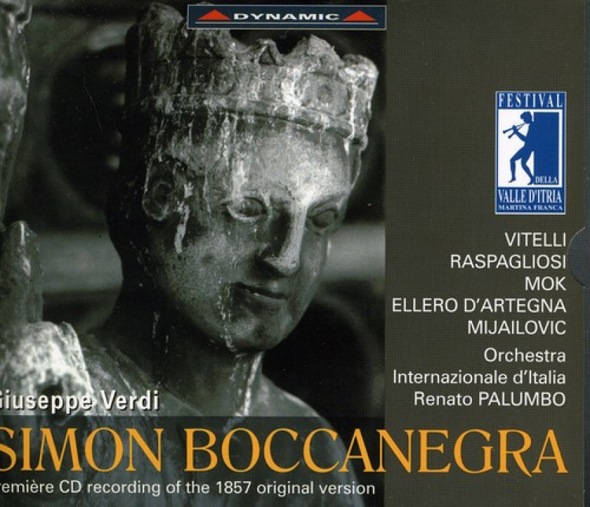 Vittorio Vitelli, Annalisa Raspagliosi, Warren Mok, Francesco Ellero D'artegna, Nikola Mijailovic, Orchestra Internazionale D'Italia Verdi: Simon Boccanegra CD