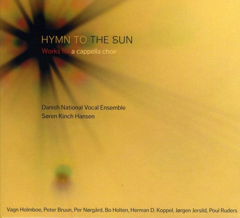 Dr Vokalensemblet Hymn To The Sun Works For A Cappella Choir CD