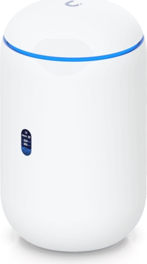 Ubiquiti Dream Router 7 - Trådløs ruter 3-portssvitsj - Wi-Fi 7, 10GbE, 2.5GbE - WAN-porter: 2 - Wi-Fi 6 - Multibånd - for P/N: UACC-CM-RJ45-MG