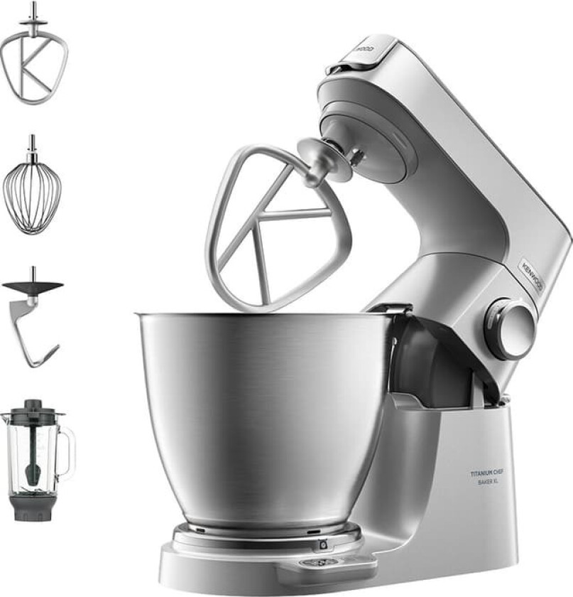 Titanium Chef Baker XL kjøkkenmaskin KVL65.124.SL (sølv)