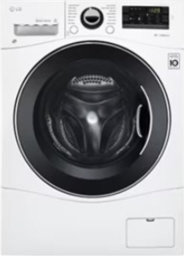 LG RHX5009TKB - Tørker - Wi-Fi - bredde: 60 cm - dybde: 66 cm - høyde: 85 cm - frontileggelse