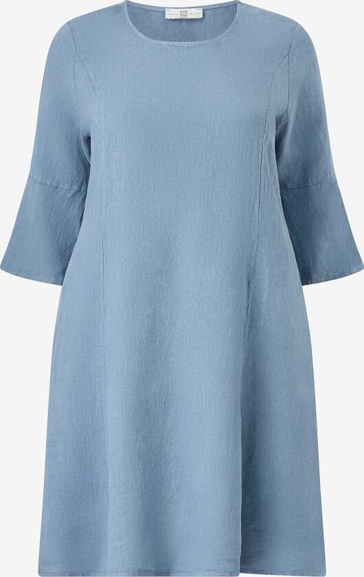 Kjole i lin - Blå
