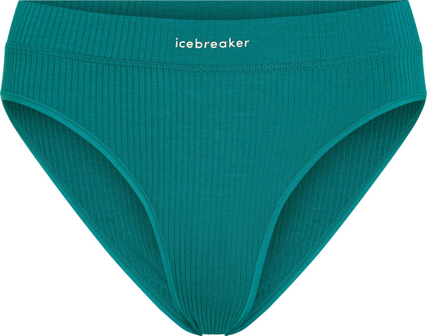 Women's Merino Rib Lotus Hipster Tidal Teal