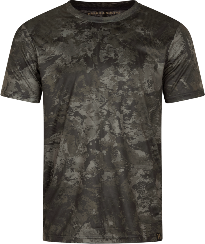 Men's Noctyx Camo Short Sleeved T-Shirt Axis MSP®Black/Black