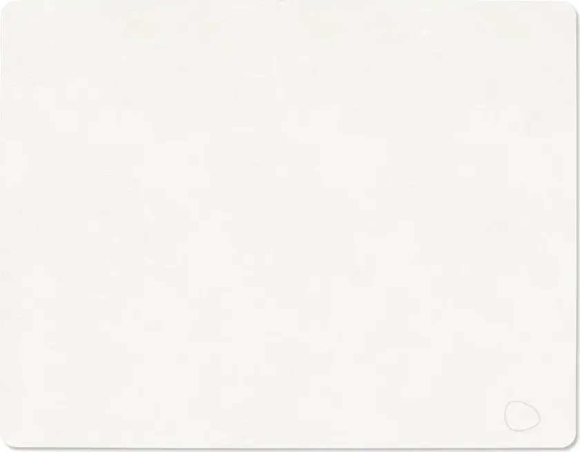 Nupo bordbrikke square L Pure white