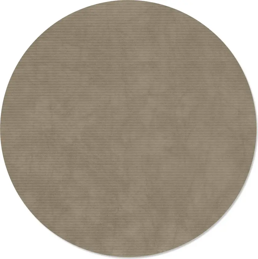 Corduroy bordbrikke Nomad grey, circle, L