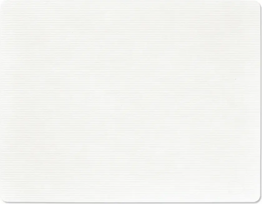 Corduroy bordbrikke square L Pure white