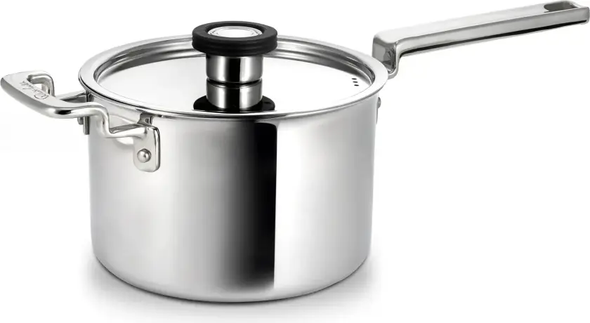 316 Series kasserolle Rustfritt stål, 18 cm