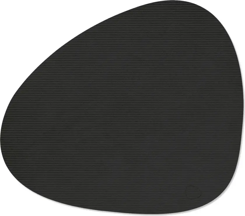 Corduroy bordbrikke curve L Black ink