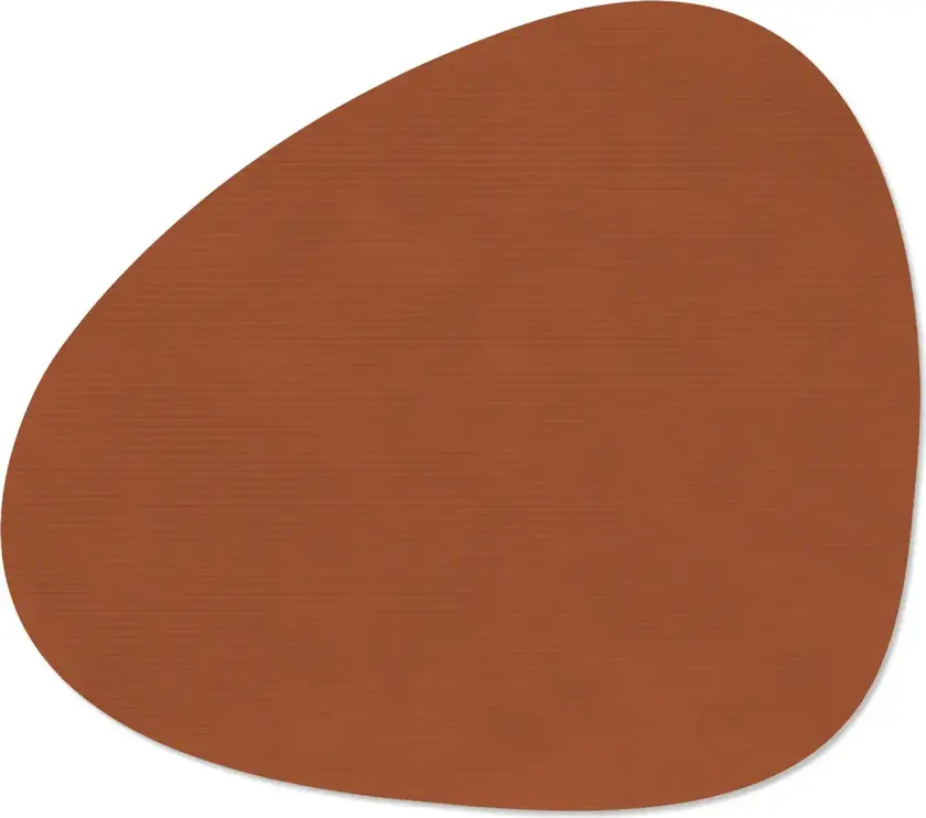 Corduroy bordbrikke curve L Rust