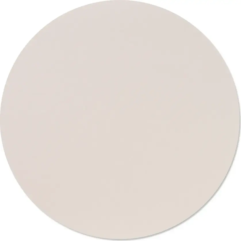 Nupo bordbrikke Soft nude, circle, L